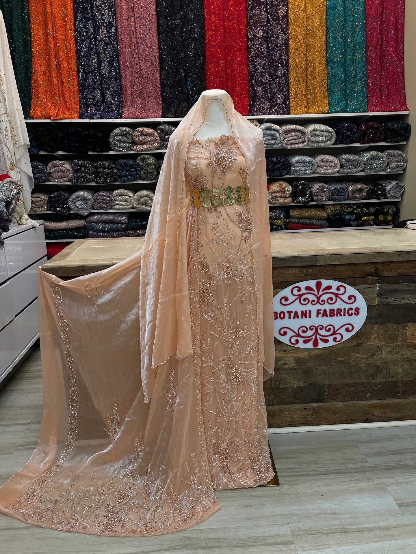 O-Kurdish Dress Full Set With Sewing