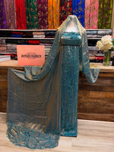 Load image into Gallery viewer, 3 - Blue Dress, Coat, &amp; Veil (Kras, Kaw, &amp; Kafek)
