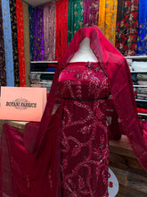 Load image into Gallery viewer, 3 - Red Dress, Coat, &amp; Veil (Kras, Kaw, &amp; Kafek)