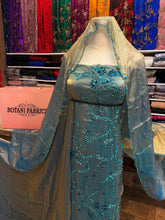 Load image into Gallery viewer, 3 - Blue Dress, Coat, &amp; Veil (Kras, Kaw, &amp; Kafek)