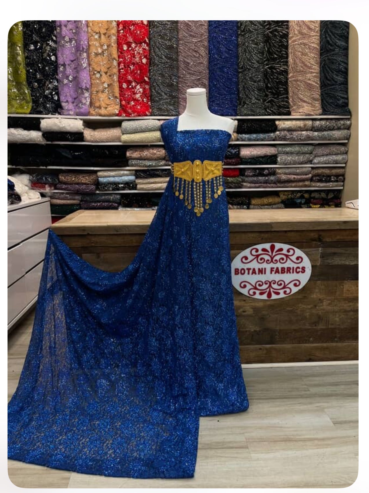 O-Blue set with sewing